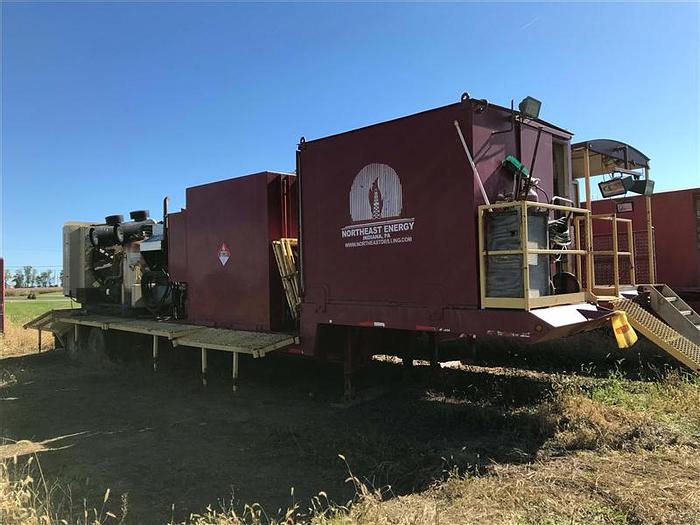 Used 2008 Ingersoll-Rand XHP1170 Air Compressor & Kubota 40KW GenSet