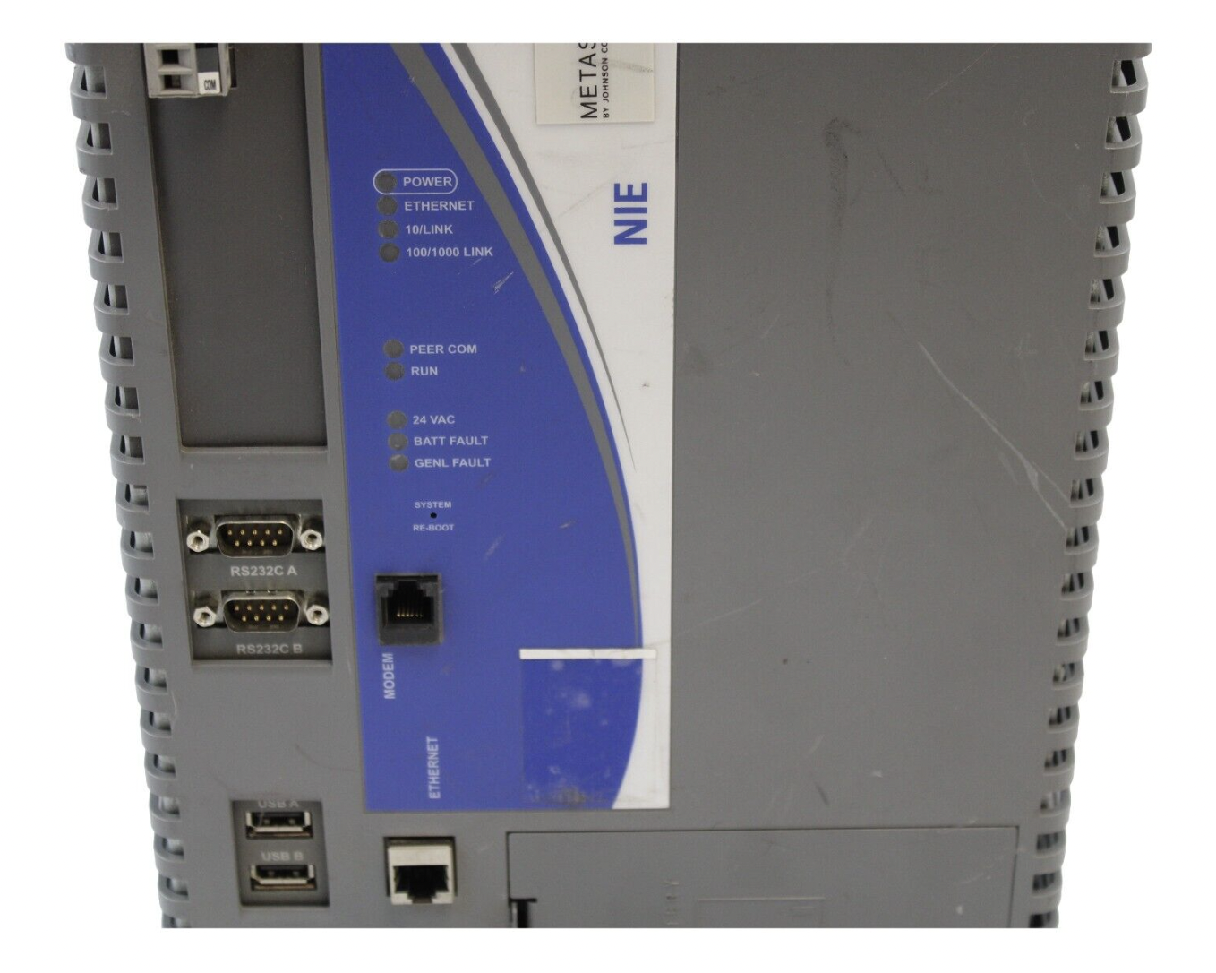 Used Johnson Controls METASYS MS-NIE5511-3 24 VAC CONTROLLER VER 7.0 CLASS 2 RY11539