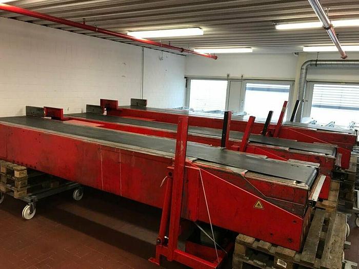 Gebraucht HERMANN SCHMIDT Teleskopförderer Förderband Transportband