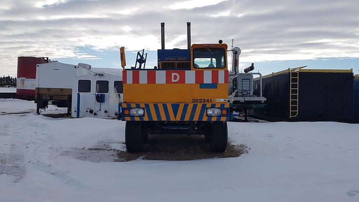 Used 1975 IDECO 4 Axle Carrier Style Oilfield Pump / Kill Truck