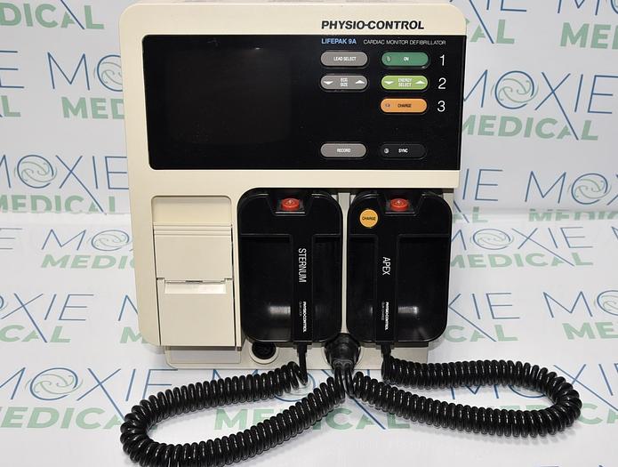Used PHYSIO-CONTROL LIFEPAK 9A, MONITOR, AED, DEFIB.,