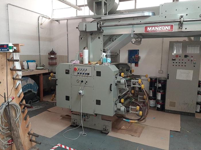 Used 2005  CAVALLERI CT8 SHEETER (850 mm) & 2005  MANZONI TC 504 FLEXO 4 COL. (600mm) FLEXO !FOR SALE TOGHETER!