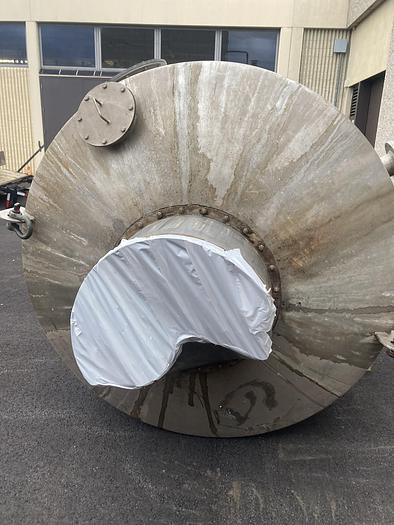 Used Used approximately 750 cu. Ft. 304 stainless steel air scrubber