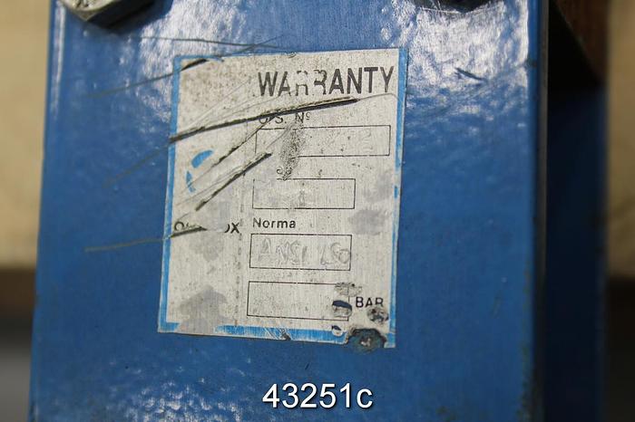 Used Orbinox 2" Air Operated Knife Gate Valve #43251