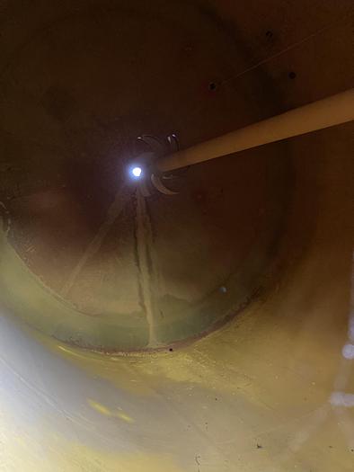 Used 1995 Stainless steel vessel ApS 55.000 liter stainless steel vessel with stirrer