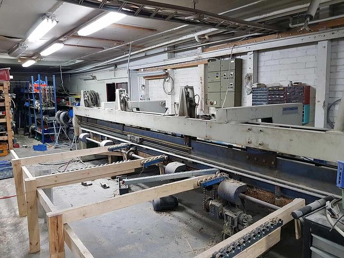 Used 2000 Dieffenbacher Finger jointing system Finger jointing system MEGA 500