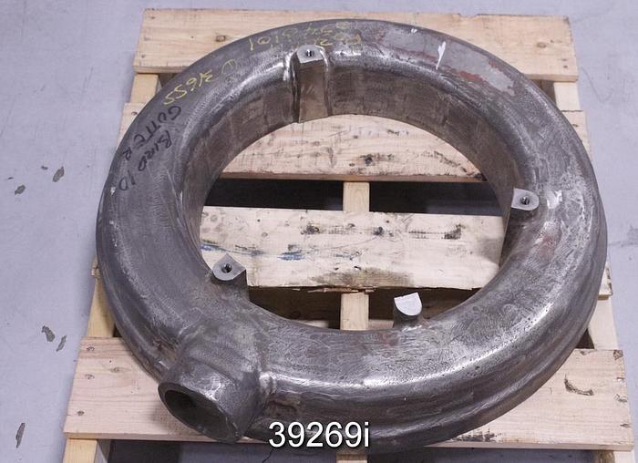 Used Bird 10 Pressure Screen Reject Gutter #39269