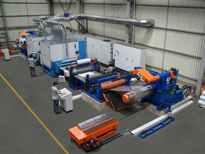 New F&P Coil Surface Finishing Lines i.g. #3241