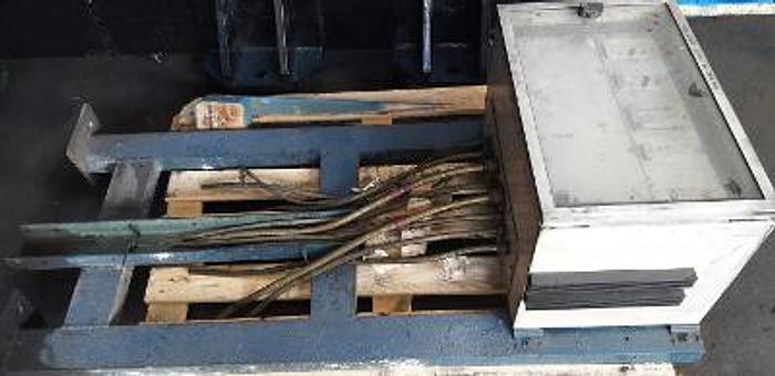 Used Iddon (UK) 2100mm x 660mm dia two roll mill