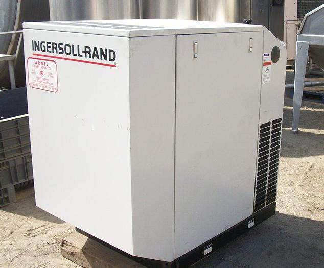 Used Compressor, Air, 25 HP, Rotary Screw, Ingersoll Rand #S741344