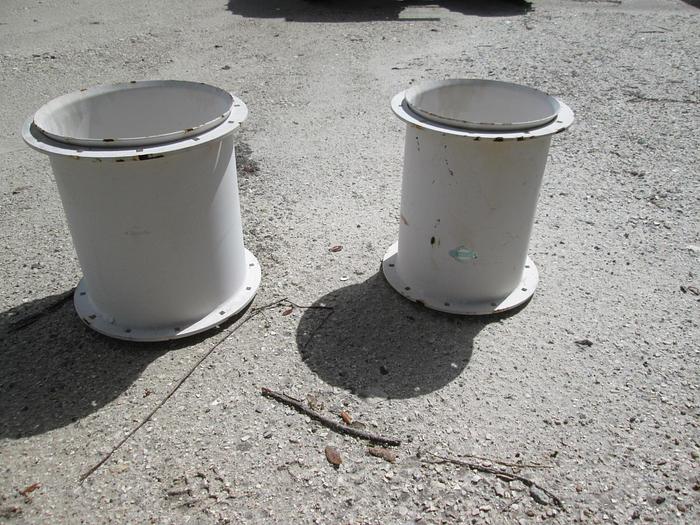 Used Pierce IPS Epoxy Coated PVC Elbows