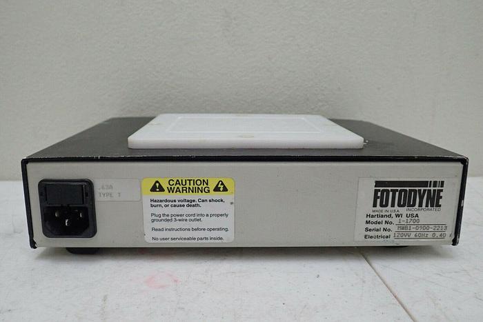 Used Fotodyne Model 1-1700 FOTO/Phoresis WL White Light