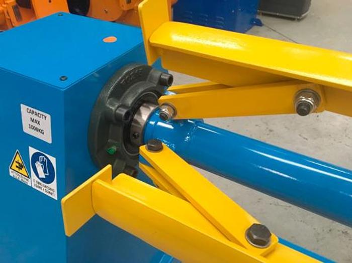 New F&P 1-5ton Undriven Decoilers #3230/.1/.3