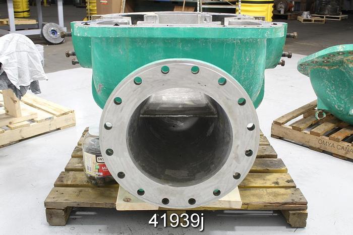 Used Sulzer ZPP32-400 Split Case Pump, SS Casing, 7-Vane 18.25" Impeller #41939