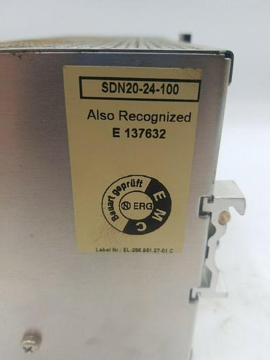 Used SOLA SDN 20-24-100 Power Supply