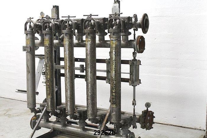 Used Ronningen Petter 205-BWMX,, (5) SS2236-ST Filters, 0.024" Slotted Media #29262