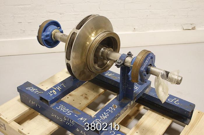 Refurbished Goulds 3405 Pump Rotating Assembly, 6x8x17, #38021
