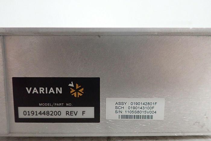 Used Varian Model 0191448200 REV F Module 0190142801F