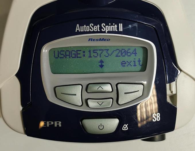 Gebraucht ResMed Autoset Spirit II EPR S8 Beatmungsgerät Therapiegerät