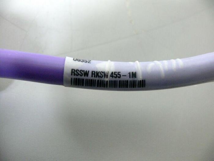 Used Lot of 3 - 3-way 5-pin Connectors w/ 4 Turck Profibus Type 455 Cables