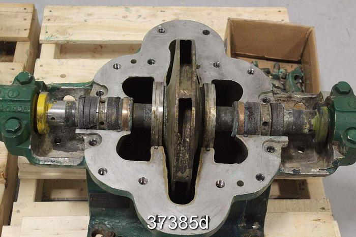 Used Allis Chalmers 3x4x15 Split Case Pump, 500 Gpm, 100 Tdh #37385