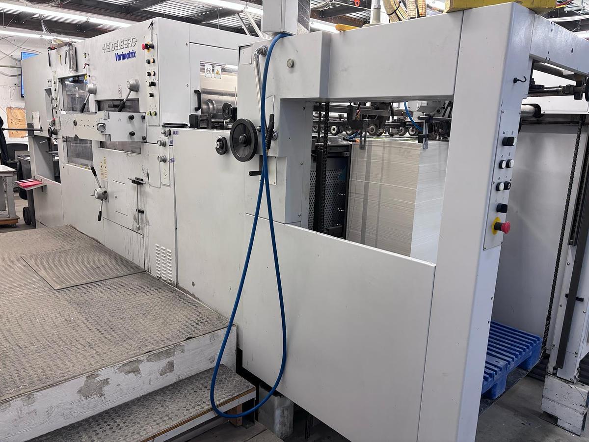 Used 2012 Heidleberg Varimatrix Die Cutter