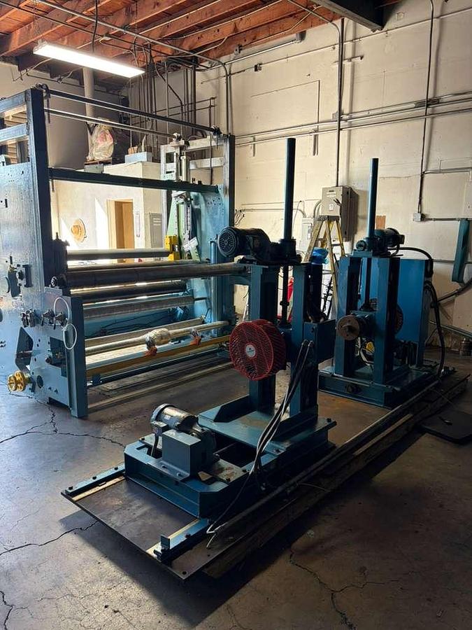 Used 69" Cameron 10 Rewinder