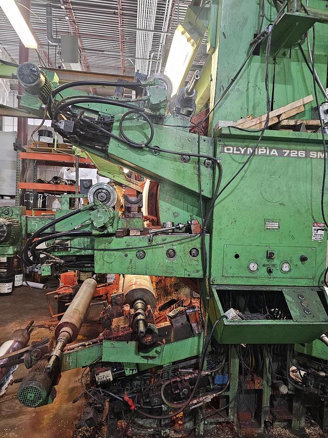 Used 44" Mercury Zerand Web Fed Die Cutter