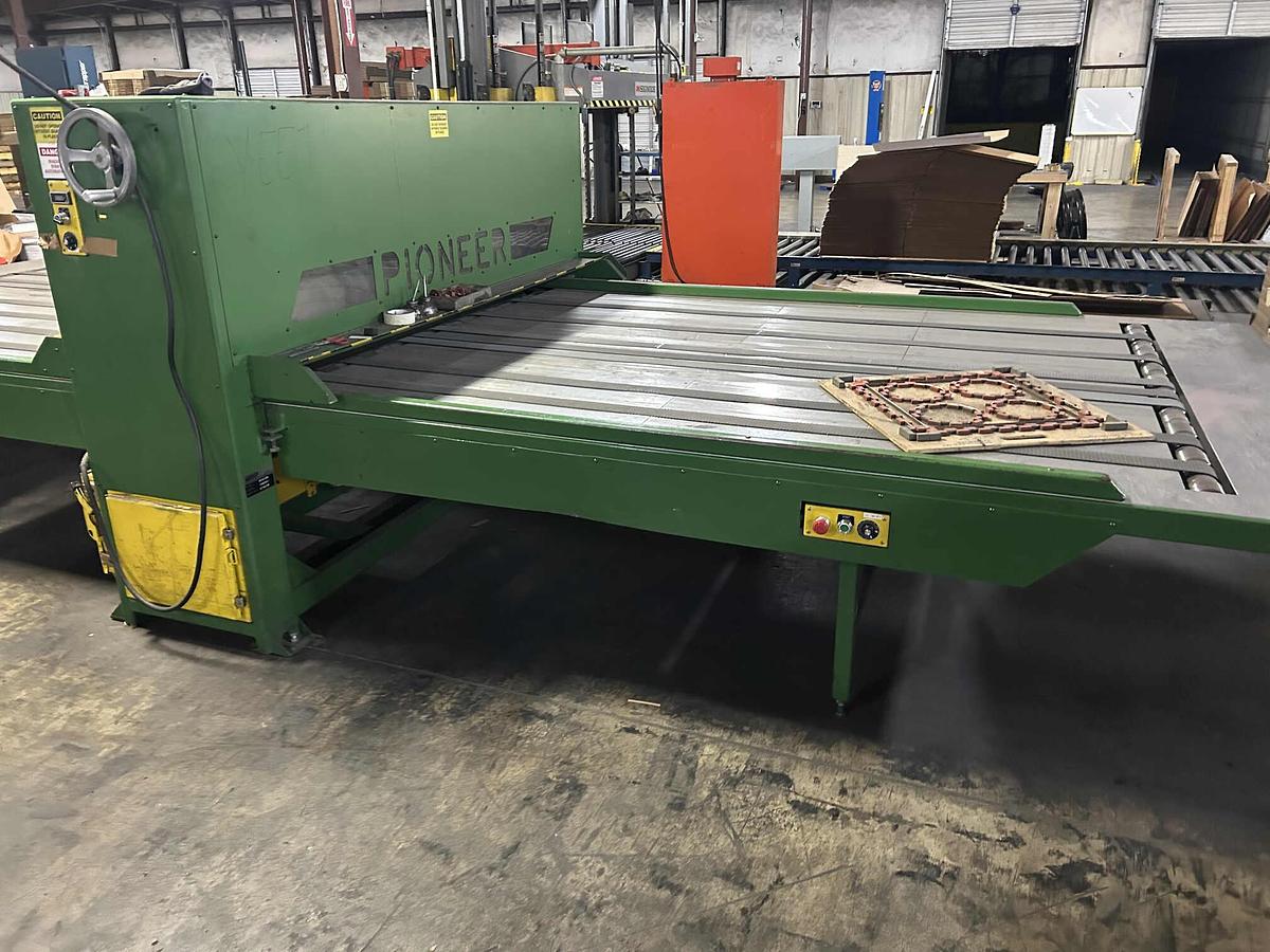 Used 80" Pioneer Flatbed Die Cutter