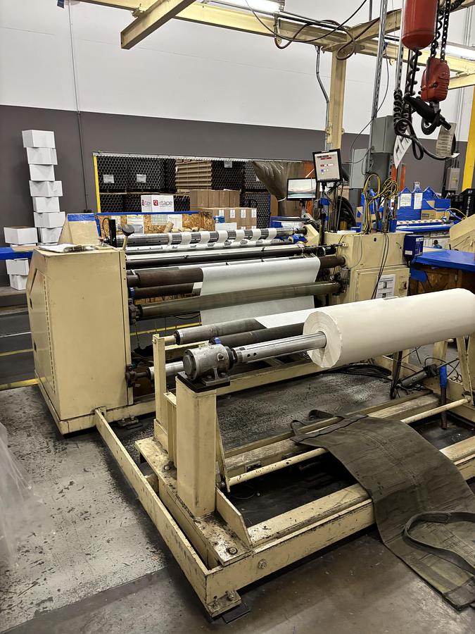 Used 54” Arrow Duplex Slitter Rewinder
