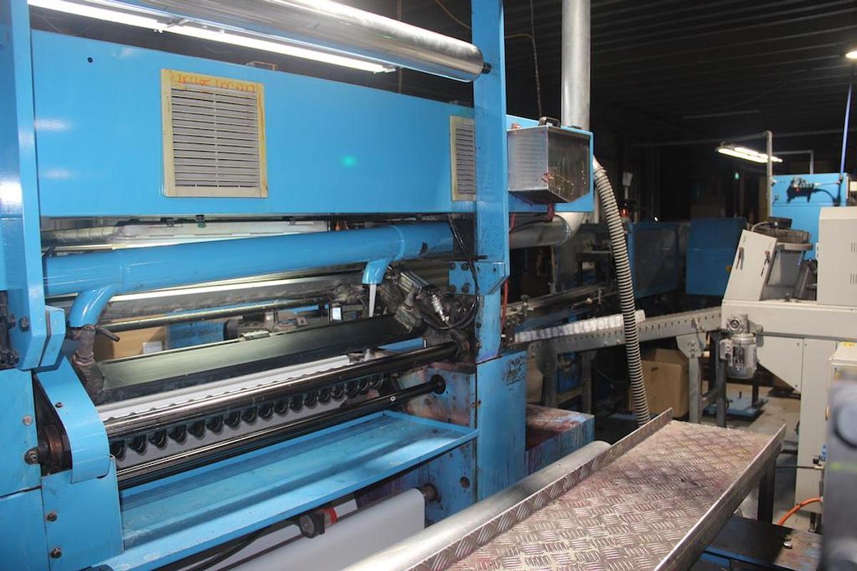 Used 2005 Lemu Semiautomatic Slitter-Rewinder BSA 112/1000
