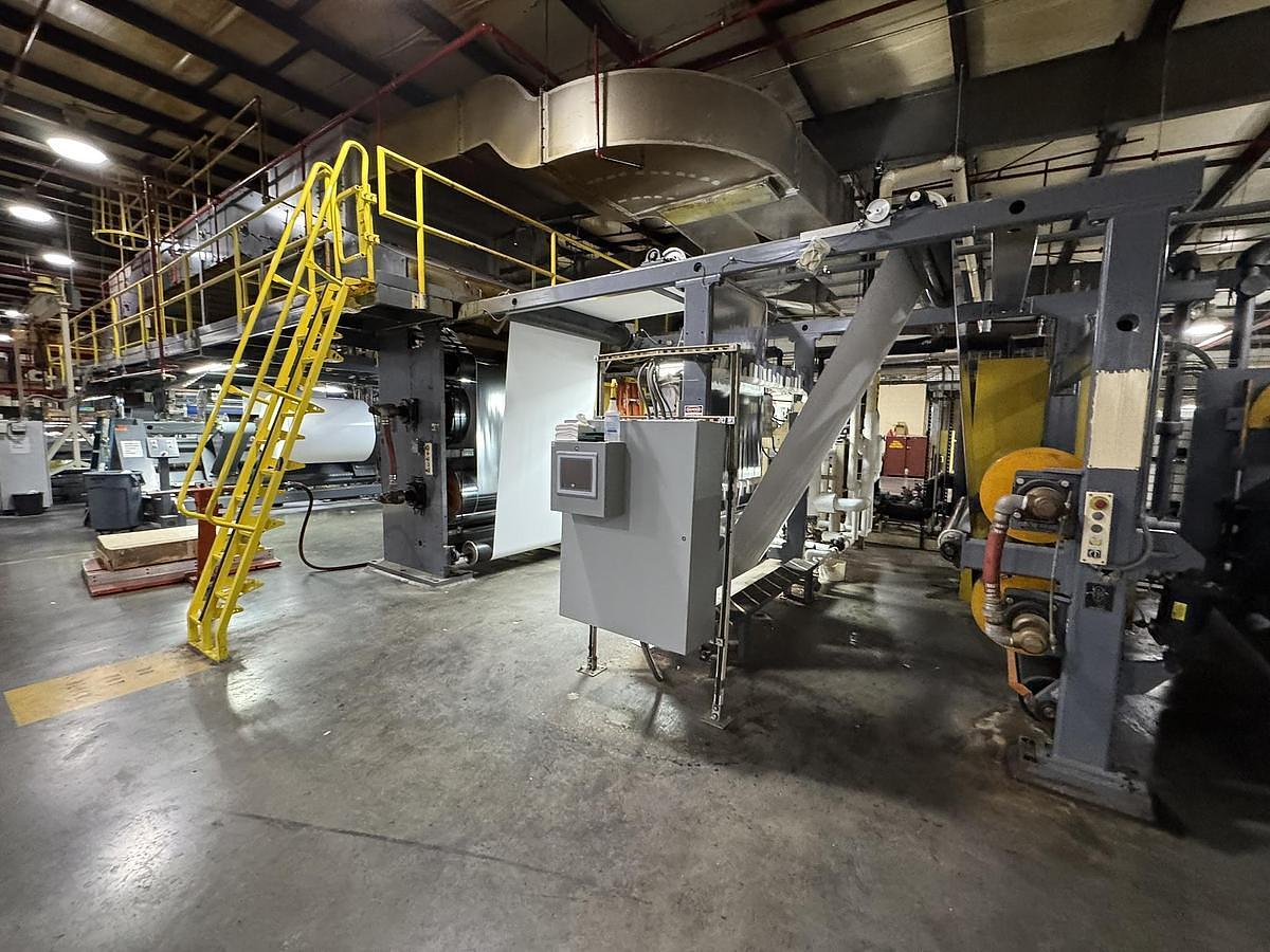 Used 2006 73" Wide Intaroto Paper, Board, Film & Foil Coater Laminator