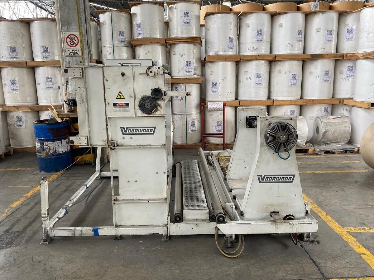 Used 2011 Voorwood 1650 Slitter Rewinder