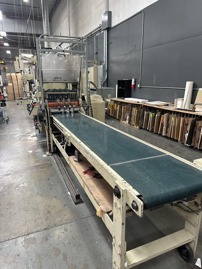 Used 2001 PCMC - 18” 8 color Flexo with Die Cutter and Striping