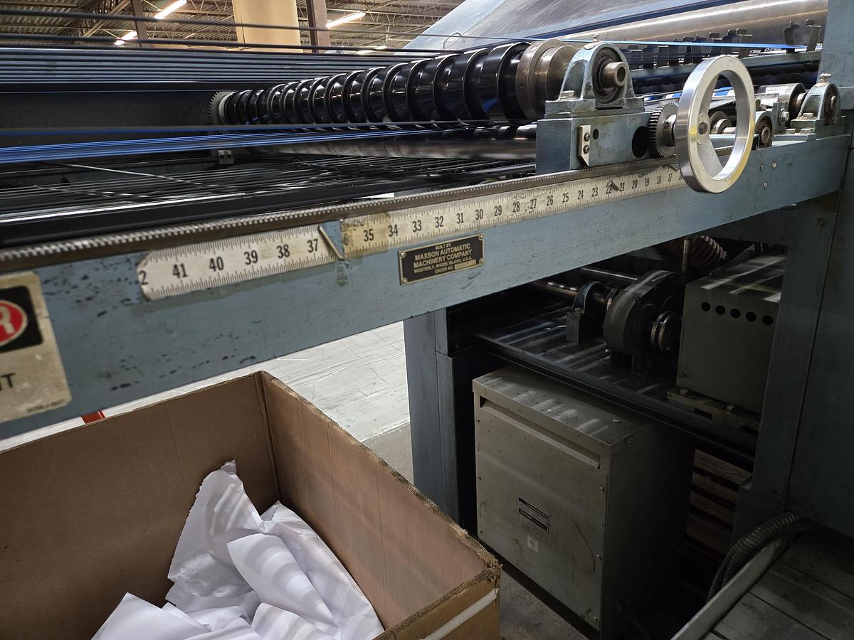 Used 42" 1990 Maxson MSS Sheeter