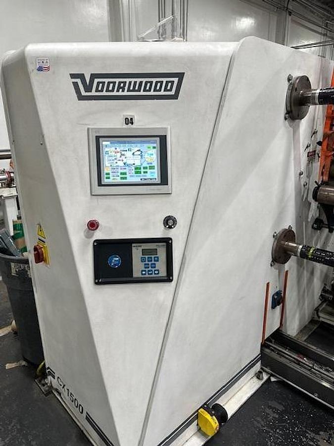 Used 2016 Voorwood CX 1500 Slitter Rewinder
