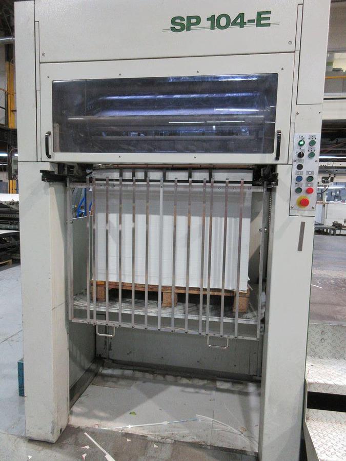 Used 2003 Bobst SP 104-E Die Cutter
