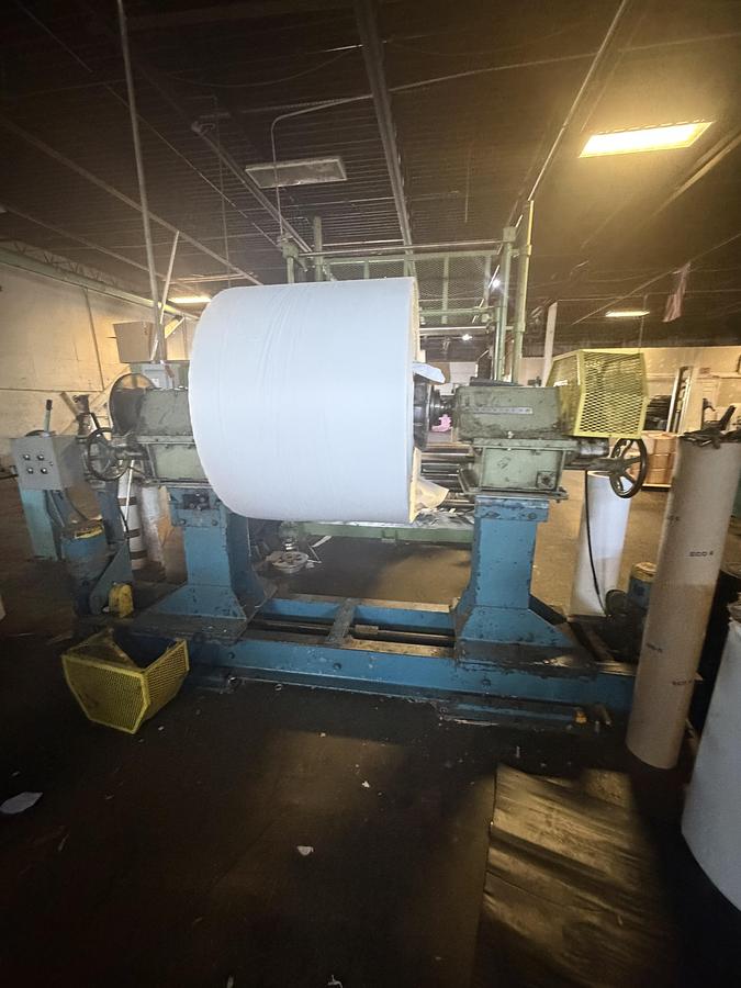 Used 74" Langston Slitter Rewinder