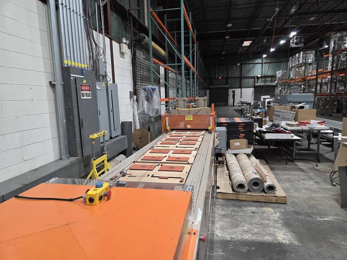 Used ZED 15-111 Automatic In-Line Blister Sealer