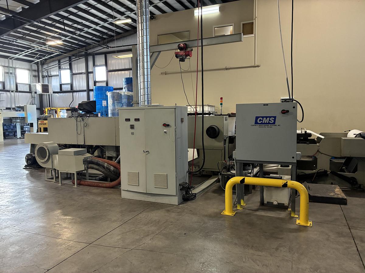 Used 2007 EKOFA 4300  4 Color Flexo with CMS moistener system