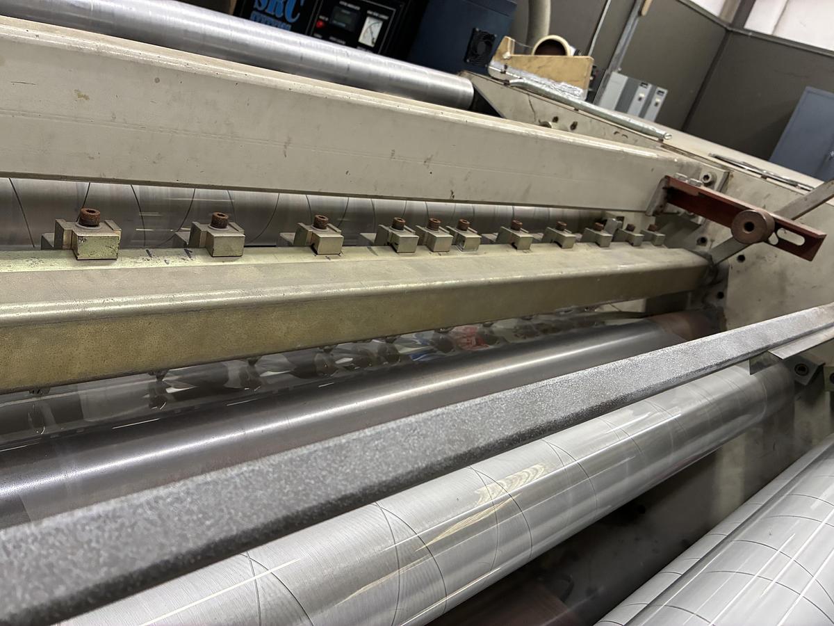 Used 1998  60" SRC model 480 Slitter Rewinder