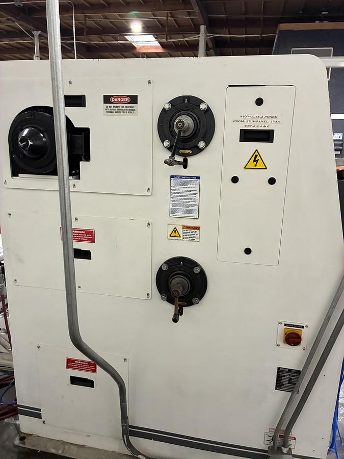 Used 60" Voorwood S60 Model S64SA Slitter Rewinder