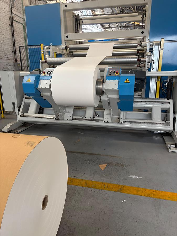 Used 2024 Conveq Maxi Slit 1850 Single-Shaft Slitter Rewinder