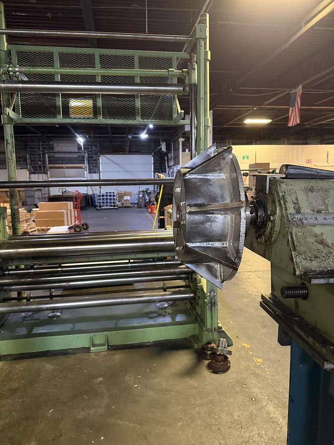 Used 74" Langston Slitter Rewinder