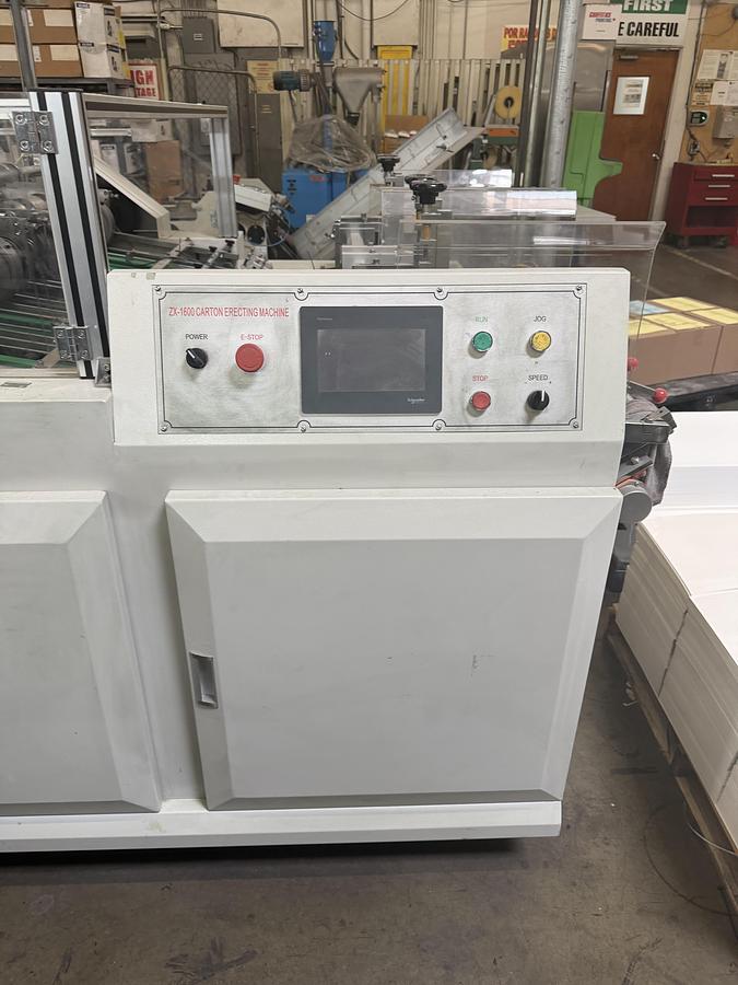 Used FEIDA ZX-1600 is a double-lane Tray Former