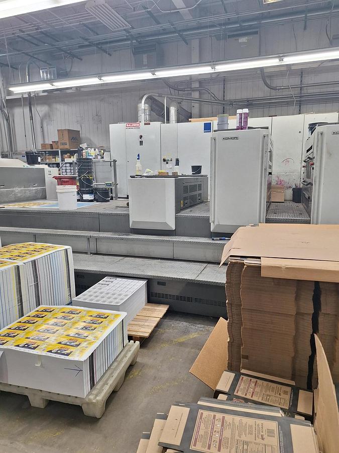 Used 2006 KOMORI LS540 +CTR Printing Press