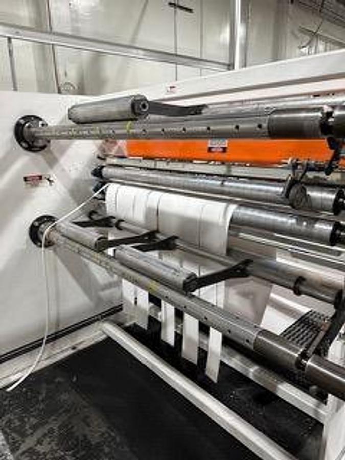 Used 60" Voorwood S60 Model S64SA Slitter Rewinder