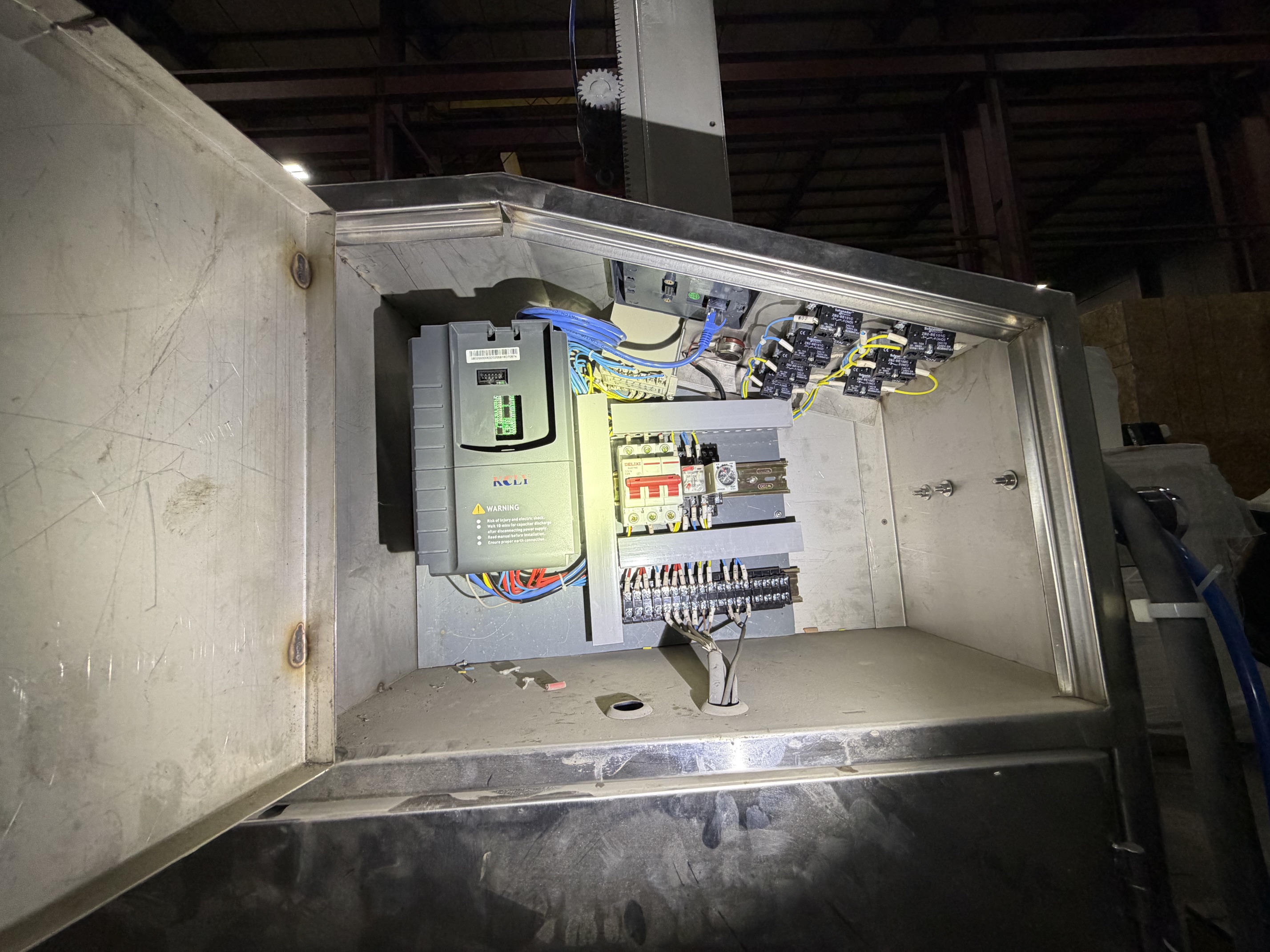 Used 72" Wide Wet Wipe Converting Line
