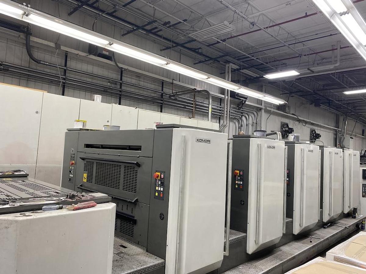 Used 2006 KOMORI LS540 +CTR Printing Press