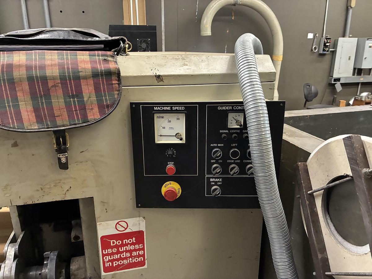 Used 1998  60" SRC model 480 Slitter Rewinder